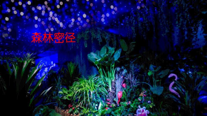 拥堵的停车场